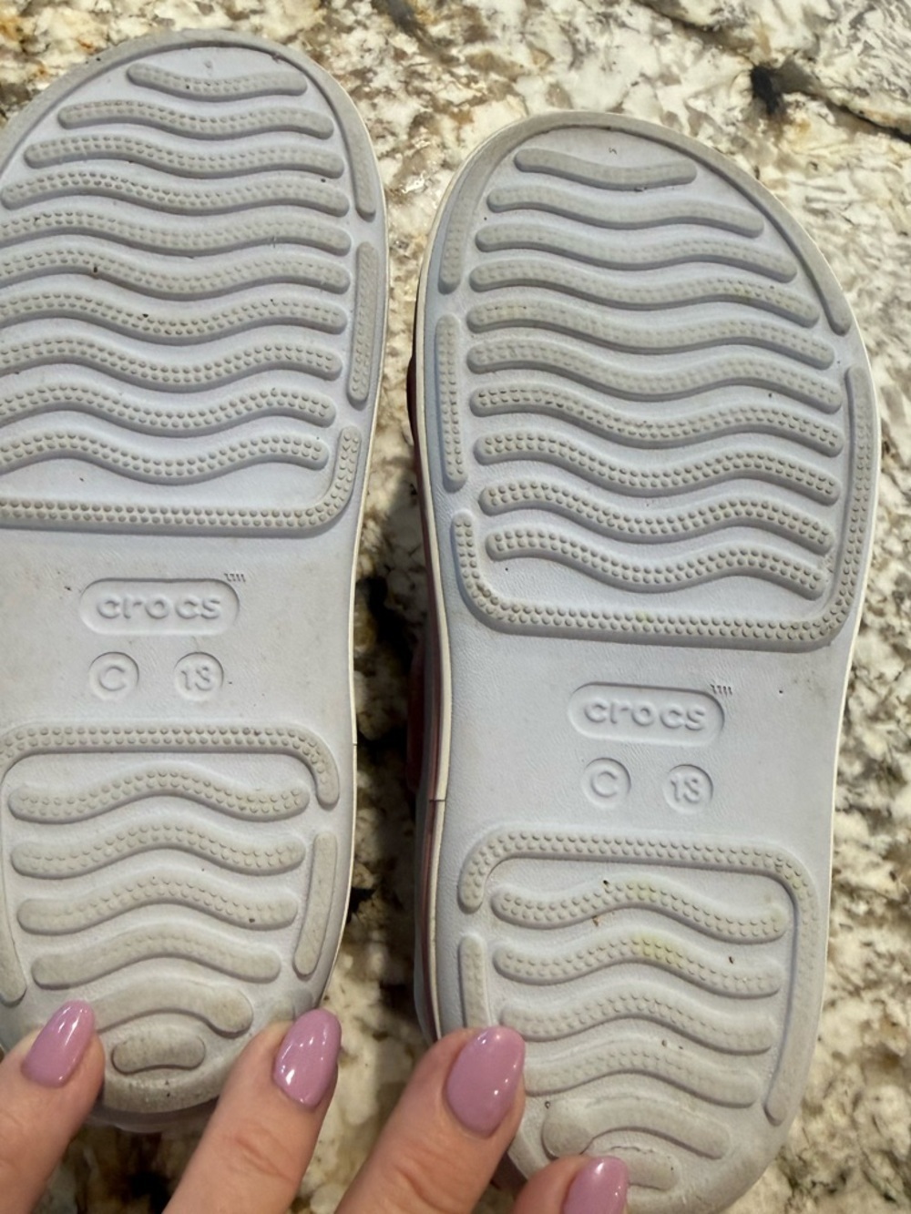 CROCS Crocband Cruiser Sandal in size C13 Excellent Condition - Picture 7 of 7